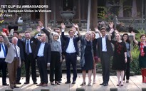 Thú vị hành trình chúc Tết Việt của các đại sứ châu Âu