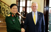 Bộ trưởng Quốc phòng Ngô Xuân Lịch tiếp Bộ trưởng Quốc phòng Mỹ James Mattis