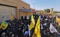 Người biểu tình Iraq tấn công đại sứ quán Mỹ ở Baghdad