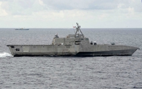 Tàu tác chiến cận bờ Mỹ hoạt động gần tàu khảo sát Trung Quốc ở Biển Đông