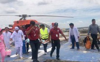 BV Chợ Rẫy Phnôm Pênh: Nhận bệnh nhân cấp cứu đến bằng trực thăng