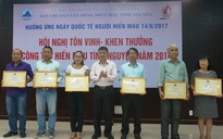 Nhiều thành viên trong gia đình hiến máu gần cả trăm lần để cứu người