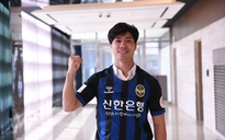 Công Phượng ghi bàn cho Incheon United ngay trận ra mắt