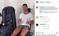 Cristiano Ronaldo chia sẻ cách chỉ các con rửa tay chống dịch Covid-19 cực hay