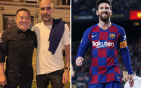 HLV Pep Guardiola trở về Barcelona để 'chốt hạ' thương vụ Messi