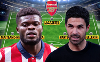 Có tân binh Thomas Partey, Arsenal sẵn sàng ‘cày nát’ tuyến giữa Man City