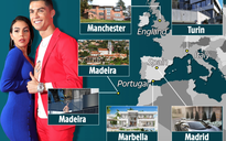 Cristiano Ronaldo xuất phát từ căn hộ khiêm tốn ở Madeira đến những biệt thự siêu sang