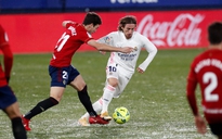 Kết quả La Liga, Osasuna 0-0 Real Madrid: Bão tuyết báo hại ‘Los Blancos’