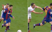 Cầu thủ Sevilla thất bại như thế nào khi không thể khiến Messi nhận thẻ đỏ?