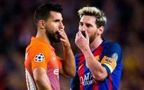 Giấc mơ tái hợp Sergio Aguero và Lionel Messi của Barcelona bị PSG chen ngang