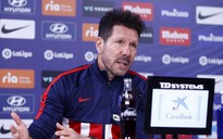 Atletico Madrid lâm nguy, HLV Diego Simeone vẫn nói cứng