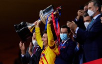 Messi nói lời đặc biệt sau khi cùng Barcelona vô địch Cúp nhà Vua