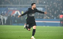 Messi hạnh phúc sau bàn thắng đầu tiên ghi ở giải Ligue 1
