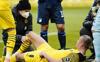 Erling Haaland dính chấn thương trong chiến thắng của Borussia Dortmund trước Hoffenheim