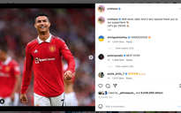 Cristiano Ronaldo đưa thông điệp ngầm thừa nhận ‘kiếp dự bị’ sau trận M.U hạ Arsenal