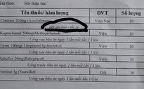 Yêu cầu nam bệnh nhân 'đặt thuốc âm đạo': Bác sĩ bảo tại lỗi đánh máy