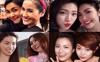 10 tình bạn thân thiết, hiếm có của sao nữ trong showbiz Việt