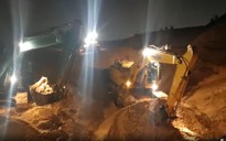 Sụt lún cát ở mỏ titan nam Suối Nhum: Khám nghiệm hiện trường xuyên đêm