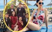 Hoa hậu Hà Kiều Anh khoe ảnh gia đình hạnh phúc