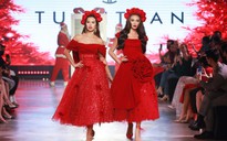 Siêu mẫu Hà Anh, Võ Hoàng Yến cùng làm vedette show thời trang