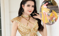Hoa hậu Phan Thị Mơ được Cao Xuân Tài 'chăm sóc' khi gặp sự cố