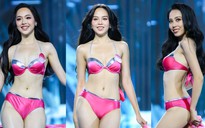 Huỳnh Thị Thanh Thủy và Top 20 Hoa hậu Việt Nam nóng bỏng khi trình diễn bikini