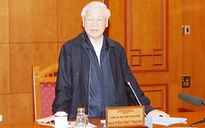 Tổng bí thư, Chủ tịch nước Nguyễn Phú Trọng chủ trì họp Tiểu ban Nhân sự Đại hội XIII