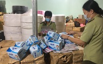 Gia Lai: Phát hiện cơ sở sản xuất khẩu trang y tế 'vỏ ghi kháng khuẩn, ruột không kháng khuẩn'