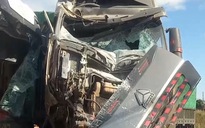 Tai nạn trên QL14: Xe khách đối đầu xe container, 1 người chết, 3 người bị thương