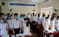 Bình Phước: học sinh đeo khẩu trang, được đo thân nhiệt khi đi học lại