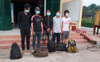 Bình Phước: Bắt giữ 5 người Nghệ An nhập cảnh trái phép từ Campuchia