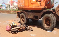 Bình Phước: Va chạm xe cuốc, một phụ nữ thu mua ve chai tử vong tại chỗ