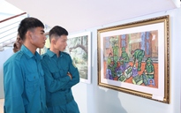 151 tác phẩm của 128 tác giả tham gia triển lãm mỹ thuật Đông Nam bộ
