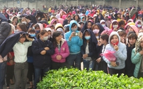 Gần 4.000 công nhân may Nam Định đình công
