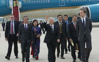 Tổng bí thư Nguyễn Phú Trọng bắt đầu chuyến thăm chính thức đến Mỹ