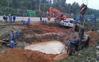 Đường ống nước sạch sông Đà vỡ “lần thứ 16”