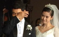 Huỳnh Hiểu Minh khóc trong 'đám cưới thế kỷ' với Angelababy