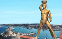 Xây dựng tượng khổng lồ ở Hy Lạp