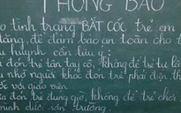 Xuất hiện tình trạng bắt cóc trẻ em tại Nghệ An