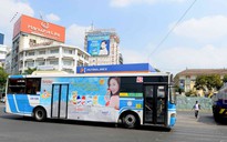 TP.HCM cho phép quảng cáo trên hơn 2.000 xe buýt
