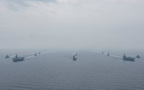 Hai nhóm tàu sân bay Mỹ biểu dương lực lượng gần Triều Tiên