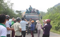 Người dân Hà Tĩnh lại chặn xe chở rác vào bãi