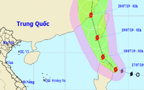 Bão Danas gây sóng to, gió lớn ở đông bắc Biển Đông