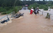 Tây nguyên mưa lớn, nguy cơ cao xảy ra lũ quét, sạt lở đất