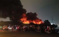 Cháy lớn ở KCN Tân Tạo