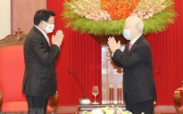 Tổng bí thư, Chủ tịch nước Nguyễn Phú Trọng gửi điện mừng ông Thongloun Sisoulith
