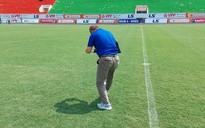 Ông Park thị sát sân Quy Nhơn, nhưng đội tuyển vẫn sẽ tập huấn ở Hà Nội
