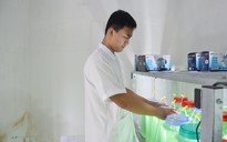 Chàng trai trồng tảo xoắn thu nhập hơn chục triệu đồng mỗi tháng