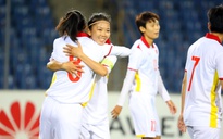 Tuyển nữ Việt Nam vào tứ kết Asian Cup gặp đội Trung Quốc