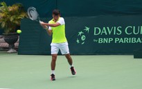 Davis Cup: Tuyển quần vợt Việt Nam nghỉ tập vì trời mưa
